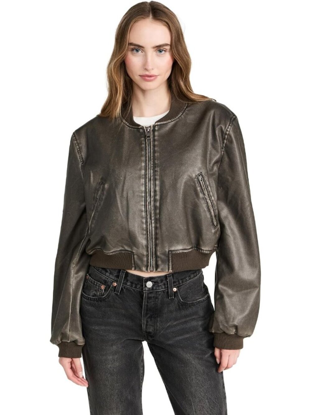 Stylish Women's Bomber Jacket - Trendy Allure Design, Perfect for Layering